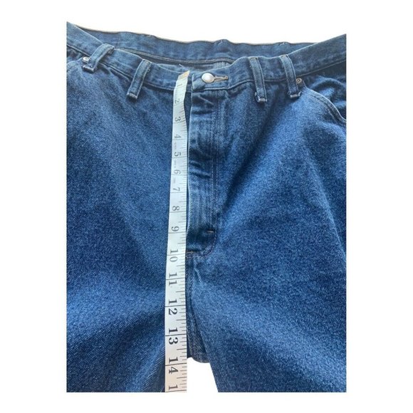 Wrangler Mens 44 x 30 Denim Jeans‎ Relaxed Fit 9760WDR - Picture 10 of 13